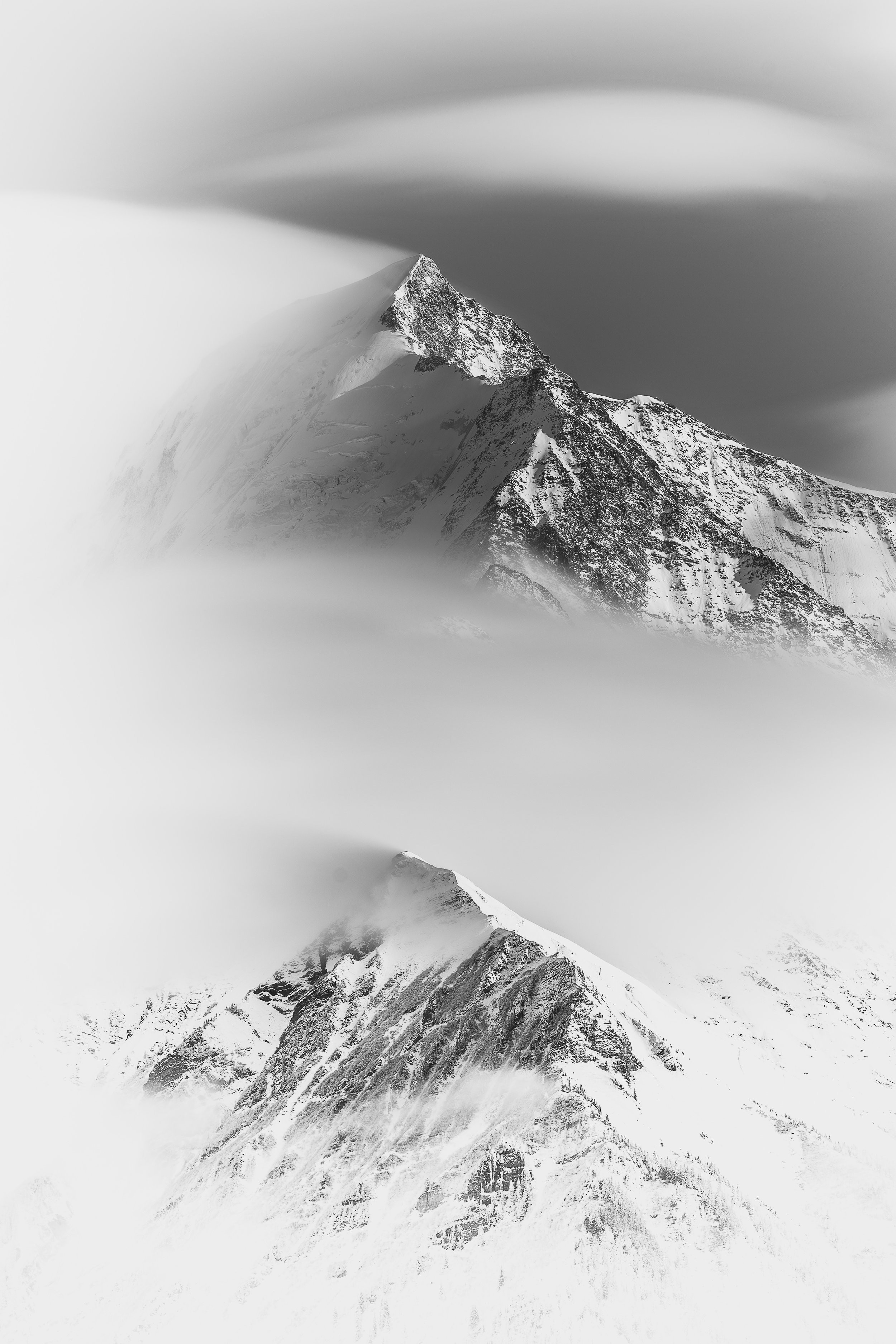 Bionnassay et Vorassay — Photographie d'art par Boris Molinier